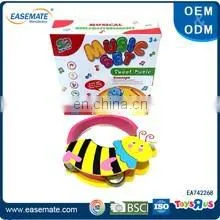 Most popular children lovely wooden tambourine musical instrument