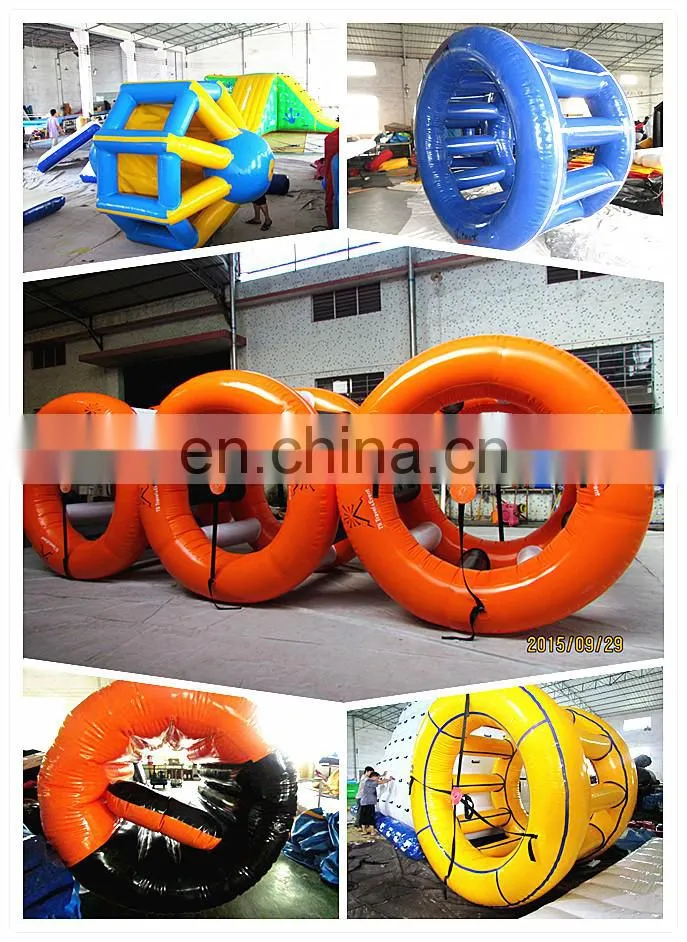 Inflatable fun roller/ high quality water walking rollers/rolling ball