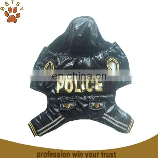 dark green police dog winter suit
