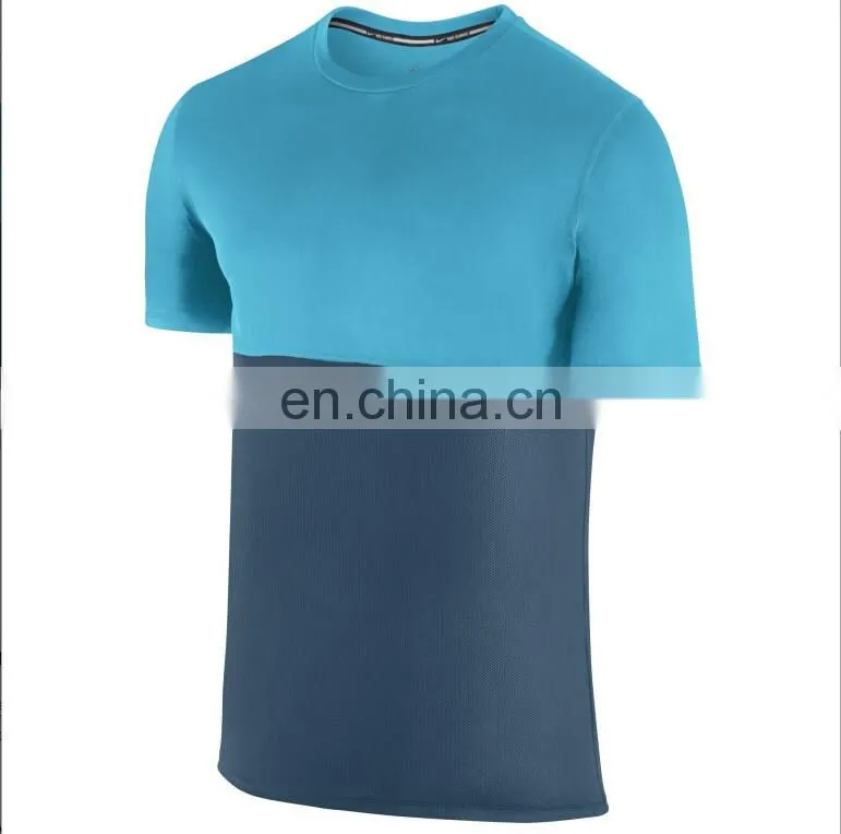 Yihao Trade Assurance 2015 TOP Quality Casual wholesale t-shirts distrbutor Summer t-shirt contrast color cotton men t-shirt