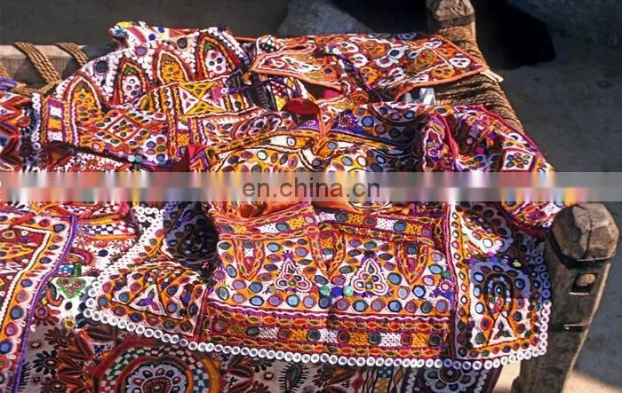 Trendy Gorgeous New Look Vintage Banjara Handmade Embroidered Colorful Clutch with tassels beaded pom traditional embroidery
