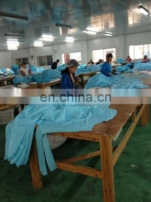 disposable plastic / pe / pp cated pe raincoat