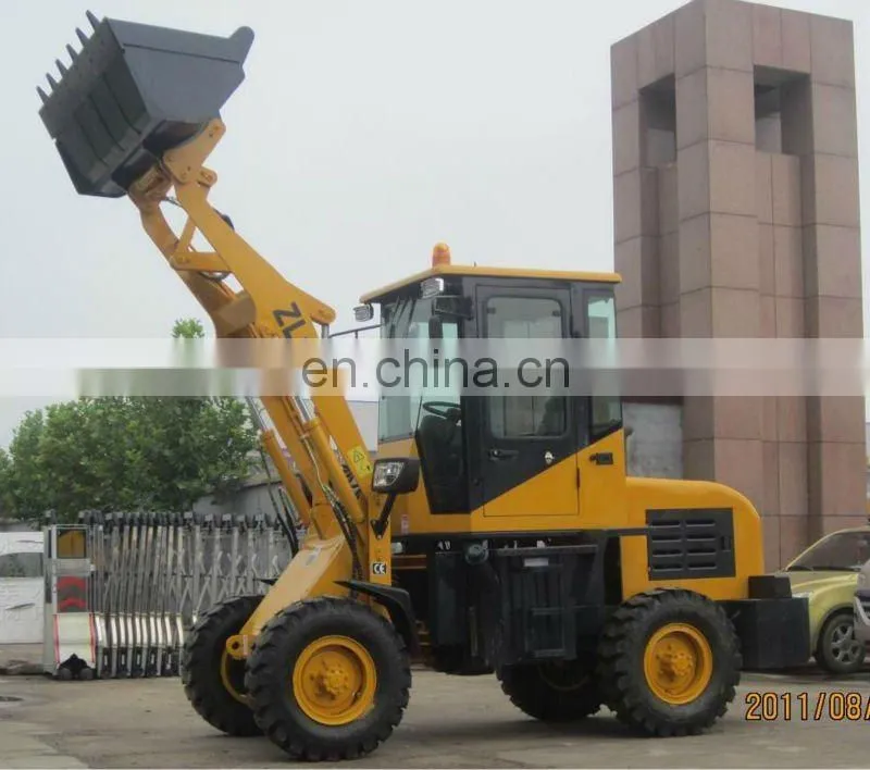 Mini Wheel Loader ZL10 loader with all attachments CE mini loader