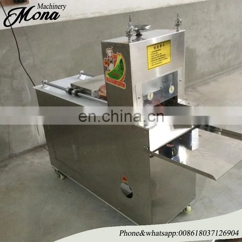 Frozen Meat Slicer Machine / Mutton Roll Machine