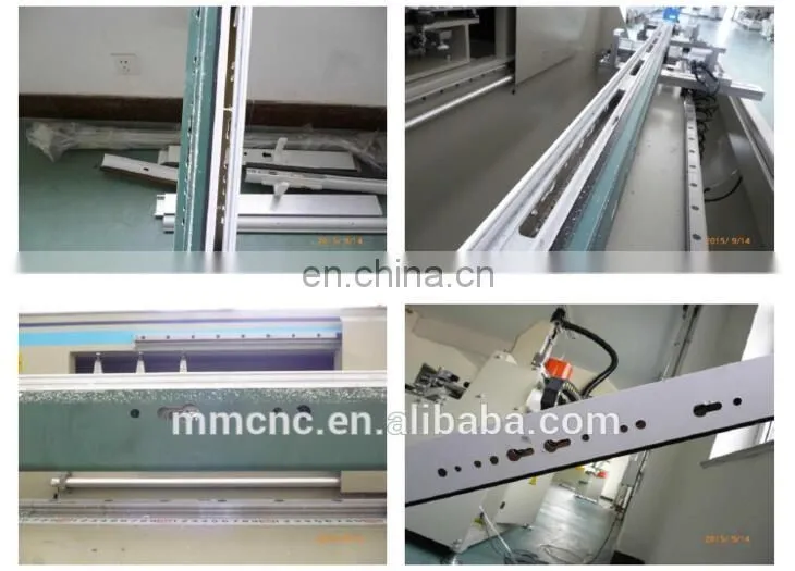 Aluminum profile machine driiling and milling machine for aluminum hole and slot