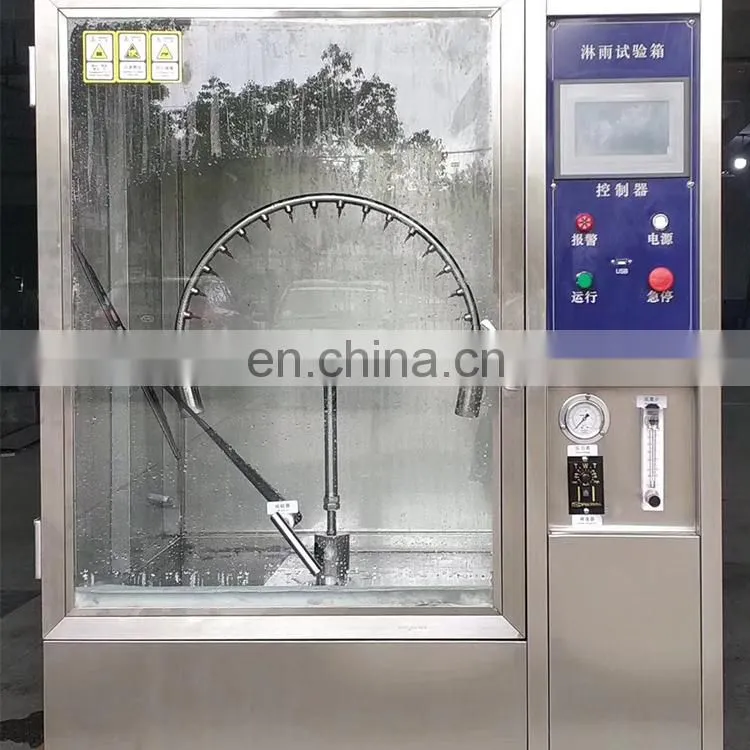 IP Class Rain Test Chamber, Rain Spray Simulation Environmental Tester, Water Spray Resistance Chamber