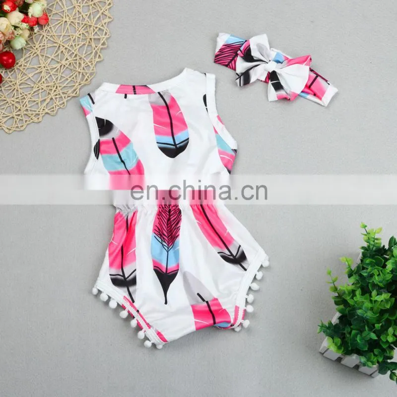 Kids Clothes Wholesale Romper For Girls Of 0-2 Years Baby Rompers
