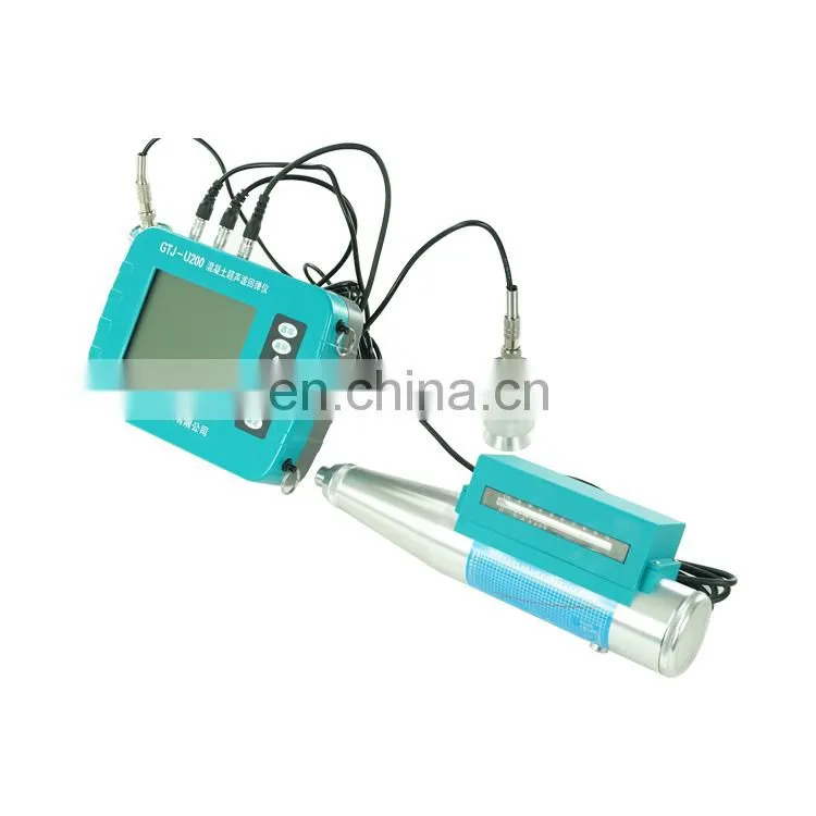 Ultrasonic And Rebound Two Methods Comprehensive Testing The Compressive Strength Digital Concrete Test Hammer
