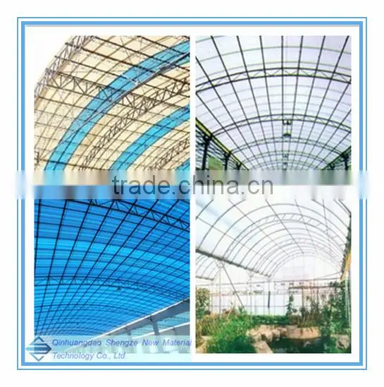 FRP skylight roof/workshop transparent tile/ Waveform transparent tile