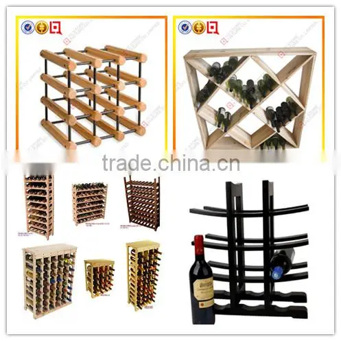 New design useful wooden wine rack, wine holder
