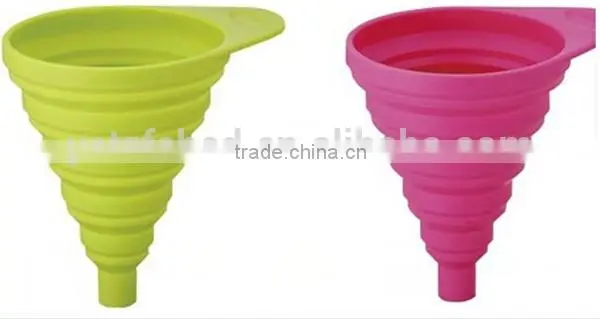 HuiZhou Youngsilicone Silicone rubber collapsible funnel