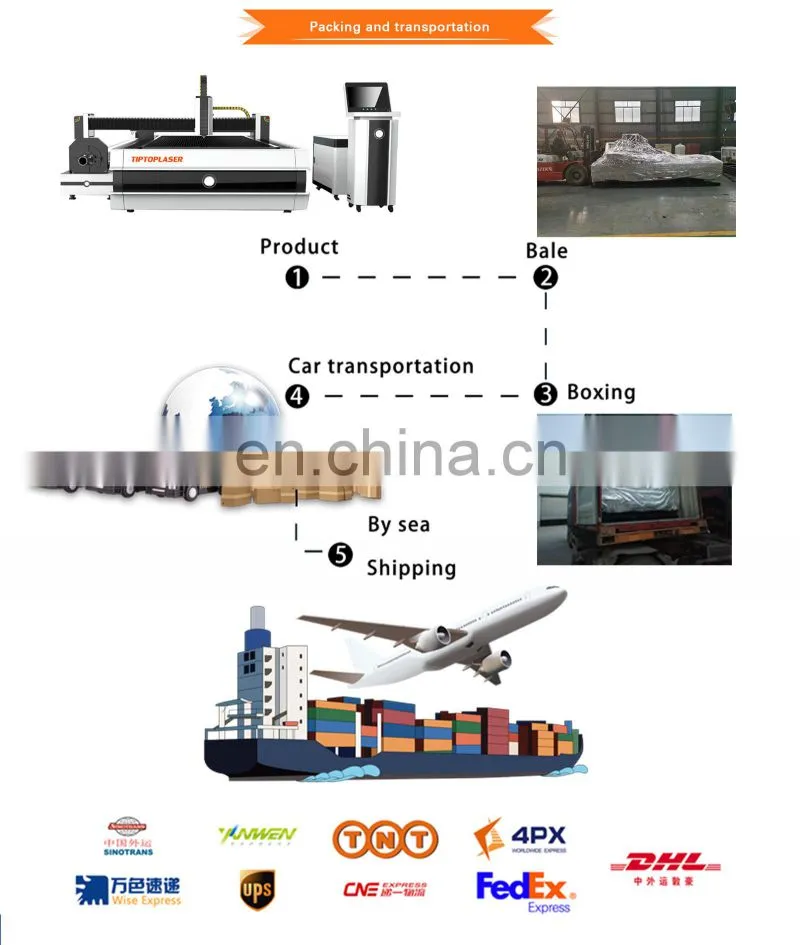New product Table Iron Sheet Metal Tube Cutting Metal Fiber Laser Cutting Machine With Max Laser
