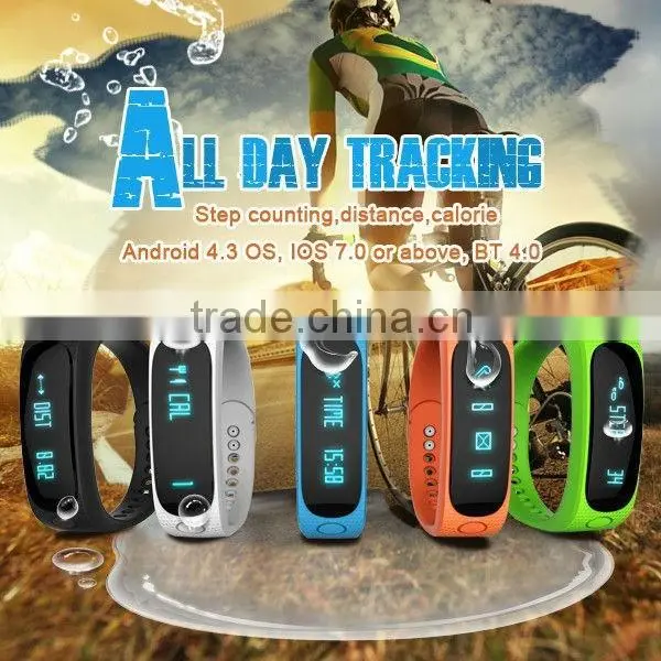 OLED screen Smart band wrist smart bracelet e02