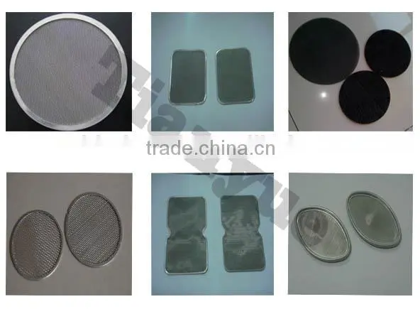 black iron wire filter disc/pieces
