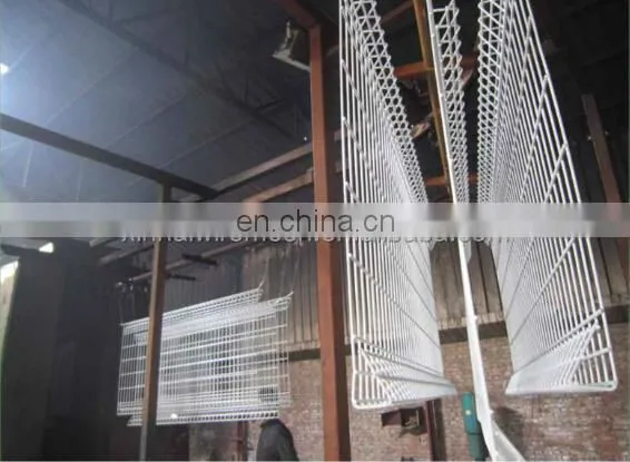 Hot dipped galvanized powder coated Roll top BRC Fence welded wire mesh garden fence