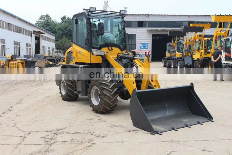 Mappower 1TON WL08 ZL10 910 Articulated Mini wheel loader With Various Attachments