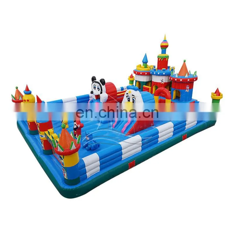 Soft play area customised indoor playcentre inflatable bouncing castle for sale