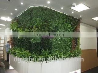 fake artificial wall plants artificial vertical grass/artificial wall hanging plant