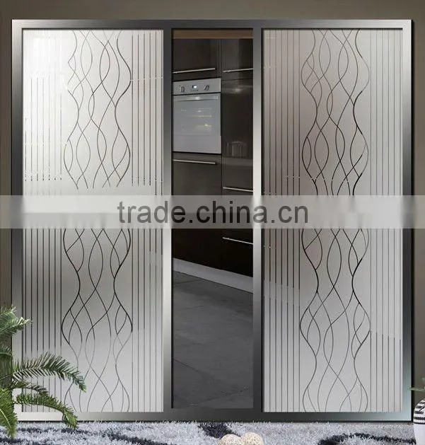 clear colored glass/decors tint 6mm thick laminated frosted glass