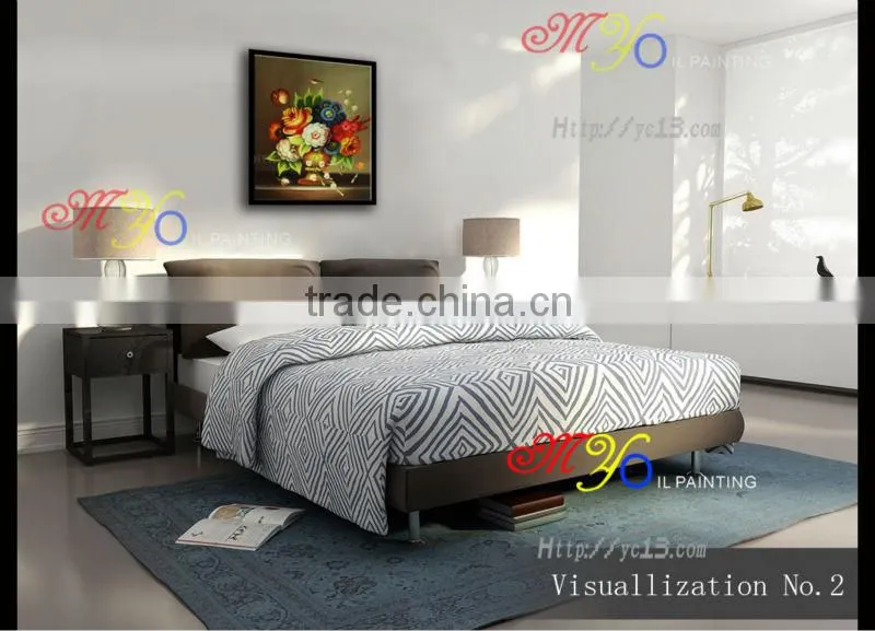 high quality classical flower painting for living room