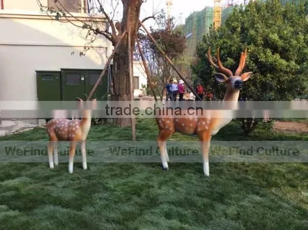 Large Life-size Wild Animal Sculptures for Park