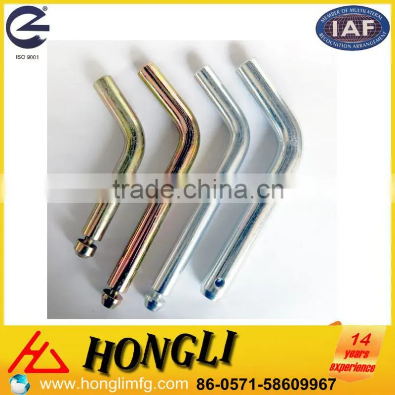 Hitch pin on car parts