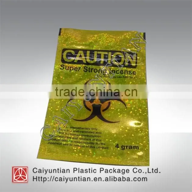 aluminium super strong incense packing bag