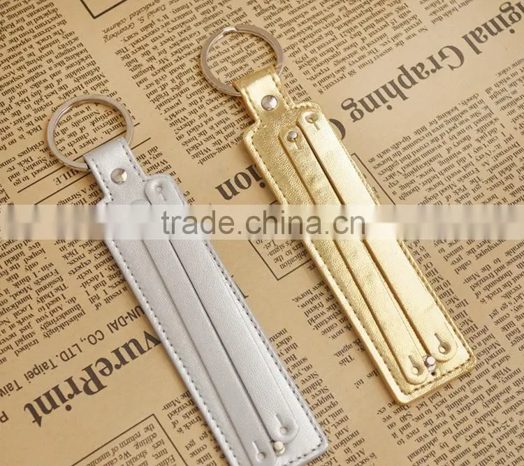 Welcome Order Factory Wholesale Travel Car Key Ring Leather Tag