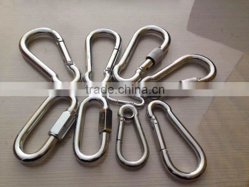 chinese galvanized carbine hook of rigging hardware