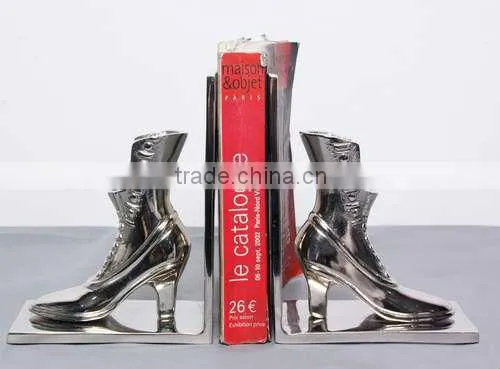 Aluminum Love bookend, Library Bookend, Decorative Bookends