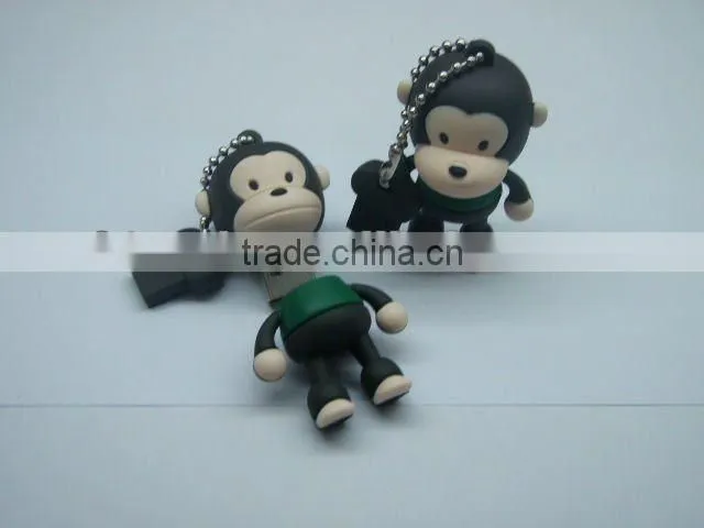 Personalized new design cartoon animal character usb flash drive