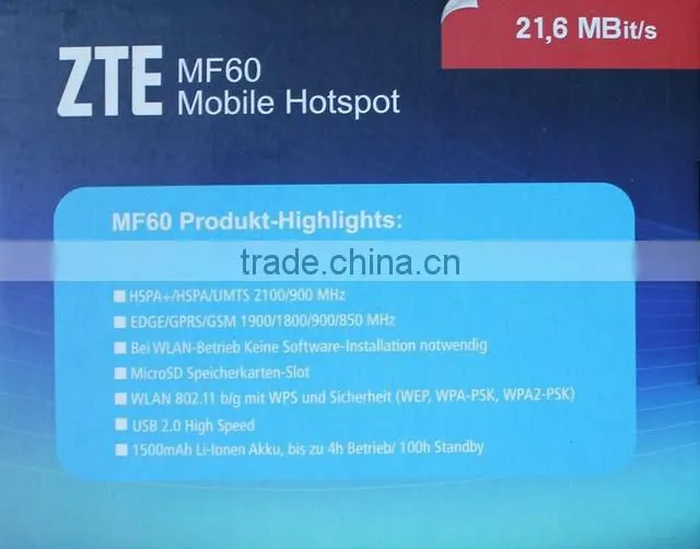 ZTE MF60 Router