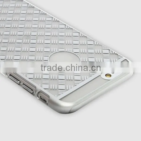 Lowest Price and MOQ, Laser Engraving With Your Own Design PC Hard Case for IP 6 4.7''