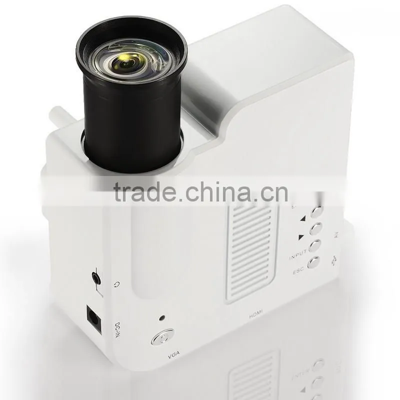 GP5S Mini home theater projector/ small portable LED + LCD projector