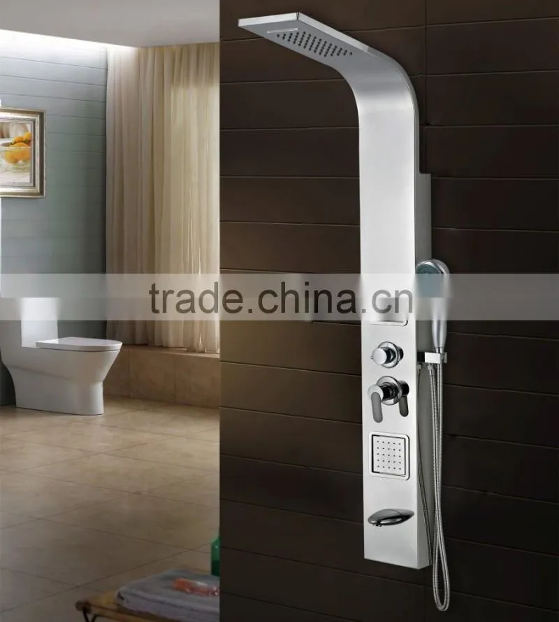 304 Stainless Steel Wall Mounted Shower Panel ASP074