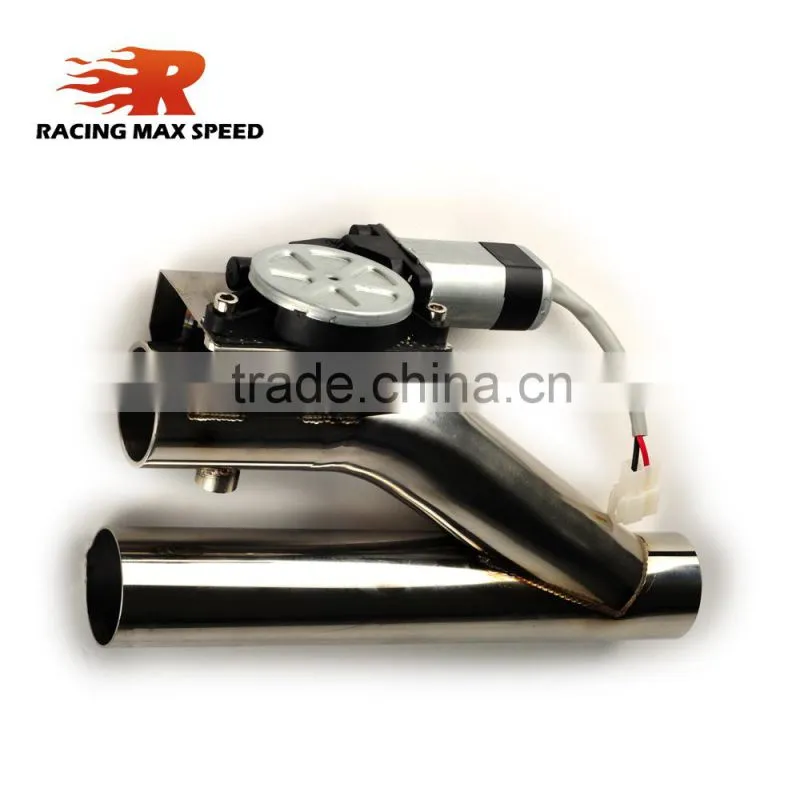 2 inch type y Stainless steel Electric exhaust pipe with swtich