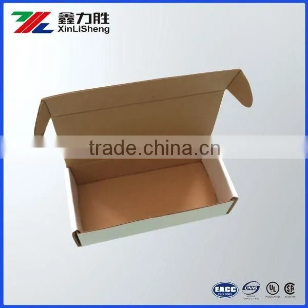 Custom paper box packaging, foldable corrugated box for shipping
