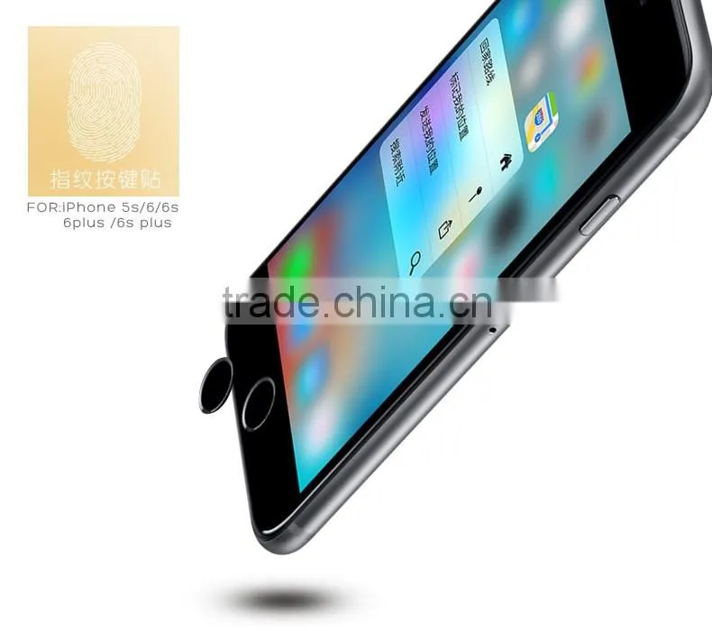 ROCK Fingerprint Identification Home Key Protector For iPhone 6s/SE Protective Film For iPad Mini 3 Air 2 MT-5631