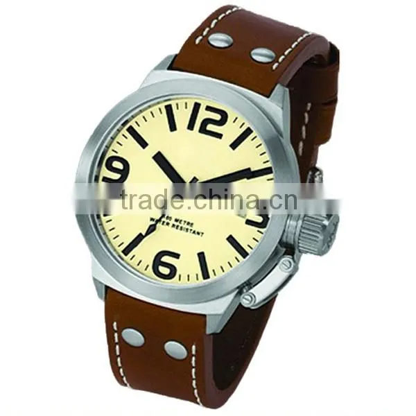 High quality stainless steel japan movt watches factory watch