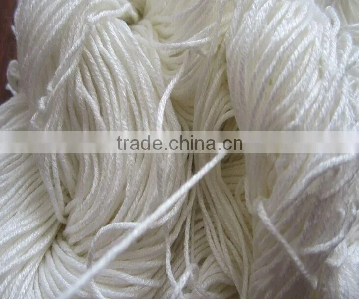 Bamboo rw silk carpet yarn /skein yarn
