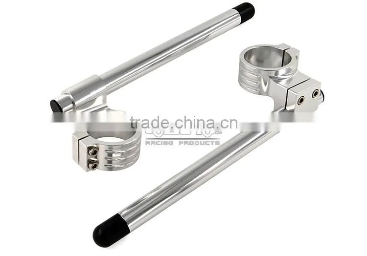 BJ-COHB-043B Wholesale 43mm CNC Billet Alloy Riser Scooter Clip On Handle Bar For Buell M2 Cyclone