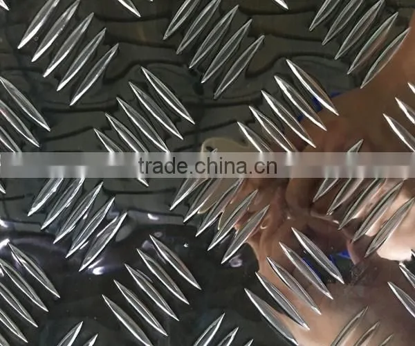 3003 checkered aluminum in sheets/plates/Coils