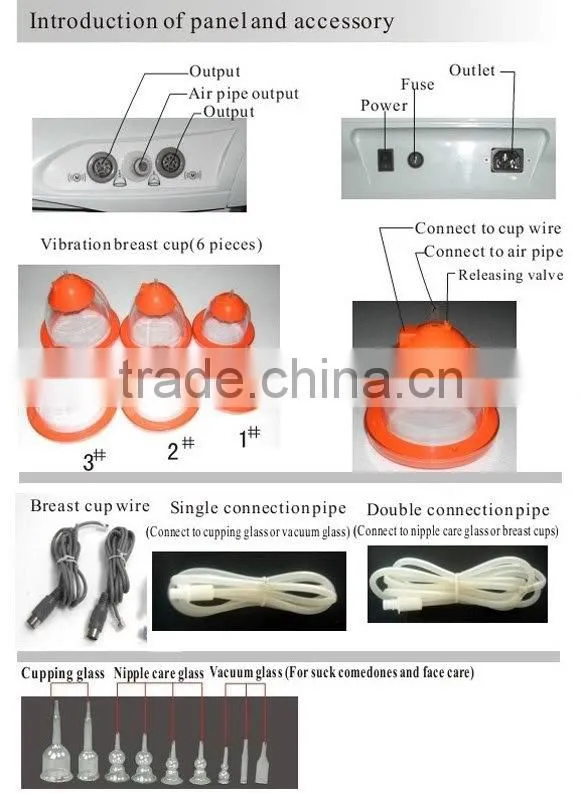 Stimulator Vacuum Therapy Massage Salon Beauty Machine
