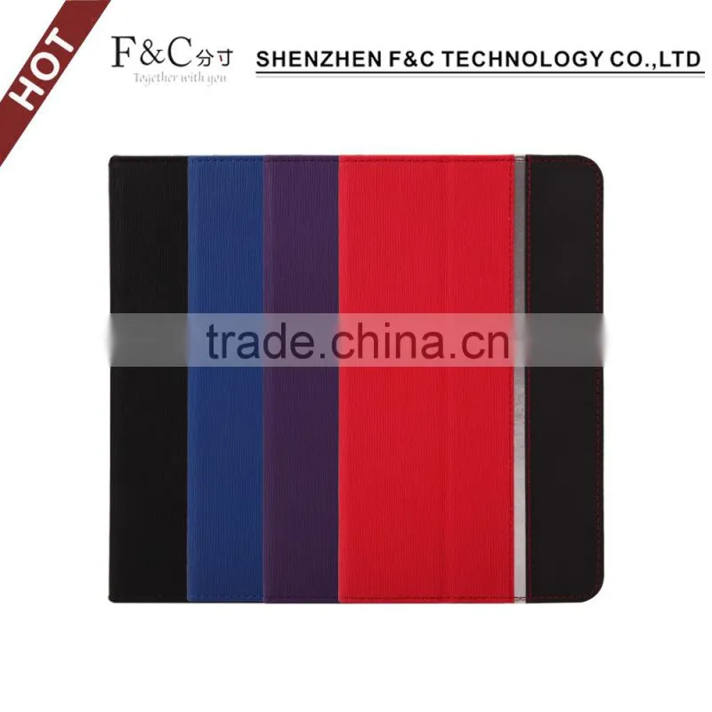 Hand made foldable stand faux leather case for Huawei MediaPad T1 7.0