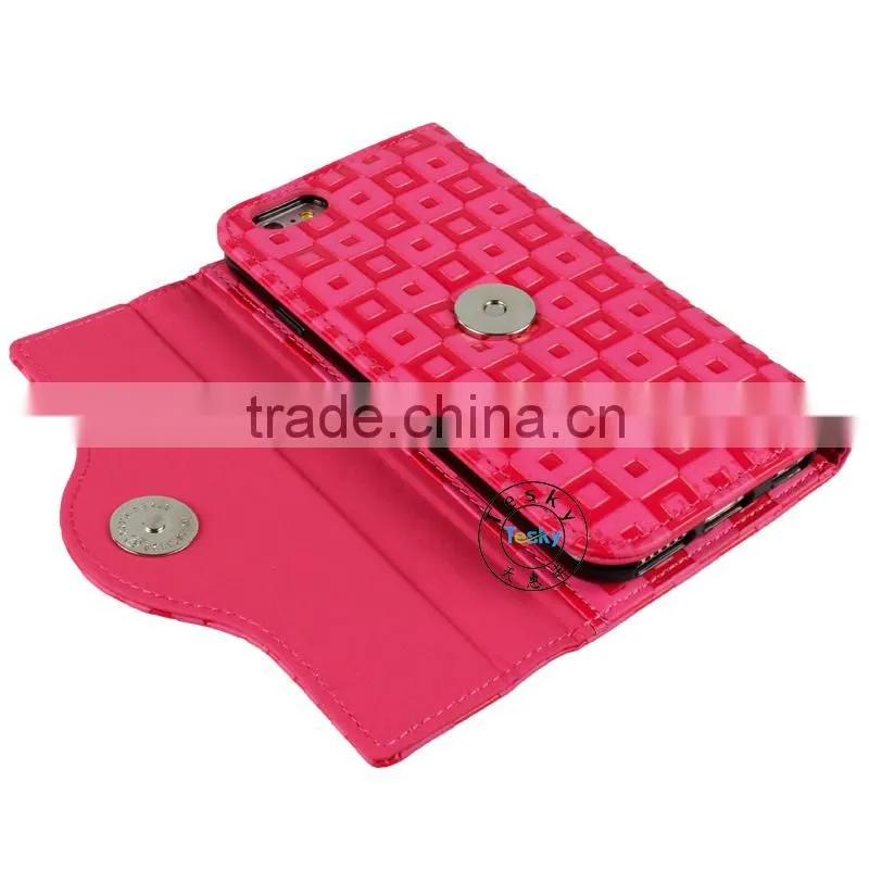 shockproof case for iphone 6, card slots case for iphone 6 ,for iphone 6 flip leather case