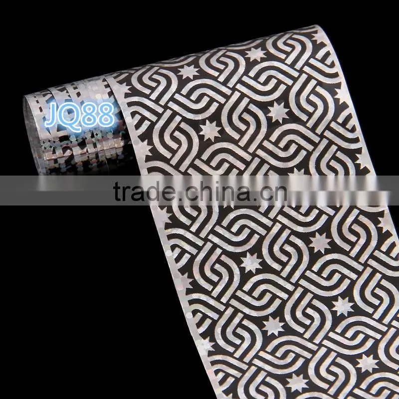 Rose flower Laser 1 Roll Nail Transfer Sticker Tips Decoration Accessories Hotsale