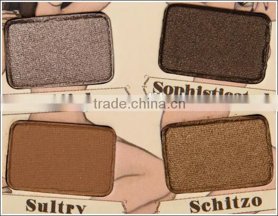 Nude eyeshadow palette 12 Colors eyeshadow case set cosmetics
