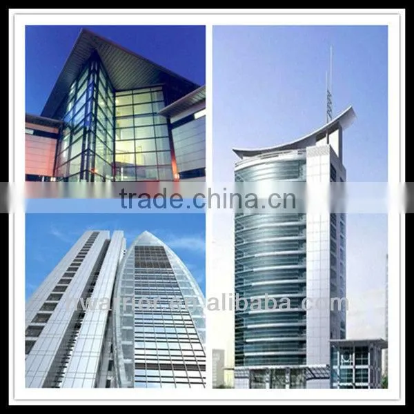 Different color acp curtain wall