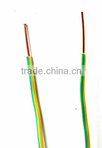 H07V-U,H07V-R,H07V-K 2.5 ,4 ,6mm2 copper conductor 70C PVC insulated electric wire