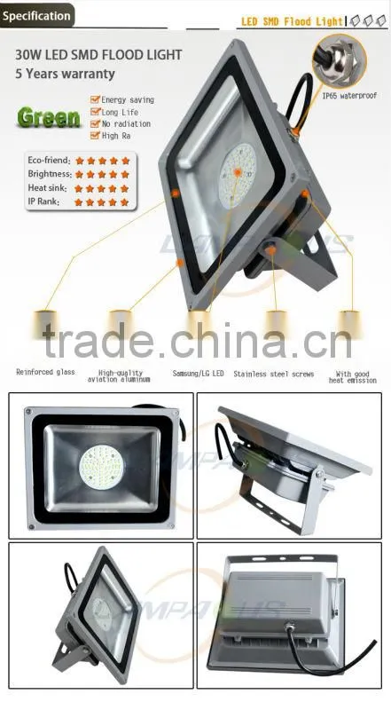 Samsung LG 5 years warranty cheap price ip66 outdoor 12 volt smd led ground mounted flood light